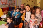 განათლების მინისტრი, Pre-School-ის მოსწავლეებთან